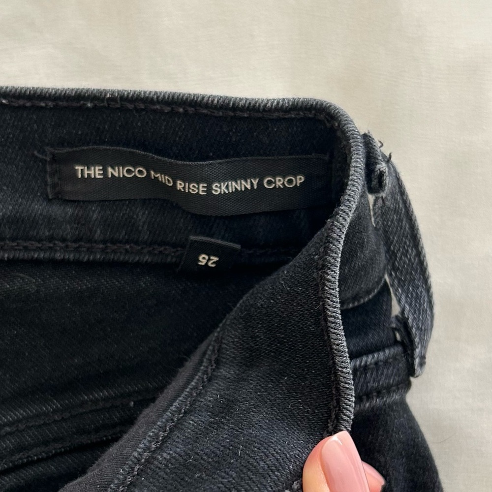 Denim Forum The Nico Mid-Rise Skinny Crop Jeans - Picture 3 of 3